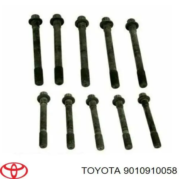 9010910058 Toyota parafuso de cabeça de motor (cbc)