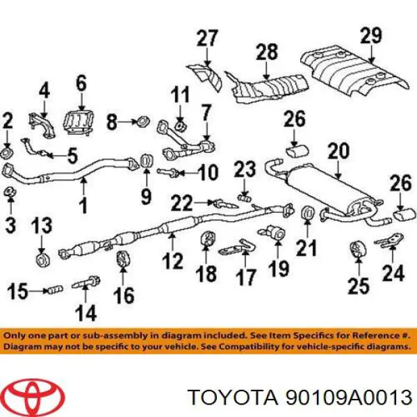  Toyota 90109A0013 цена, от 4.71 USD