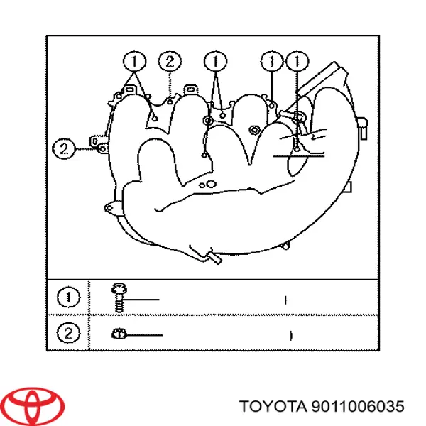  Toyota 9011006035 цена, от 2.60 USD