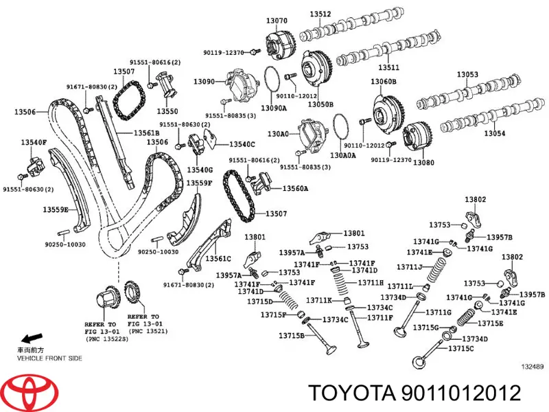 9011012012 Toyota 