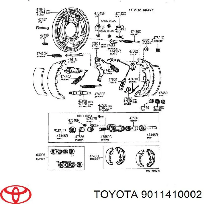  9011410002 Toyota