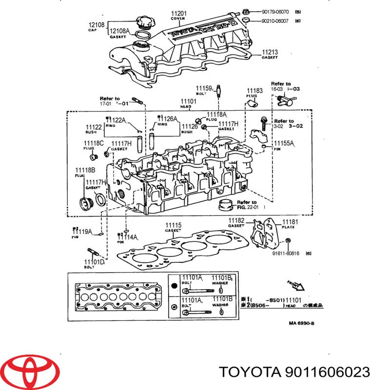 9011606023 Toyota 