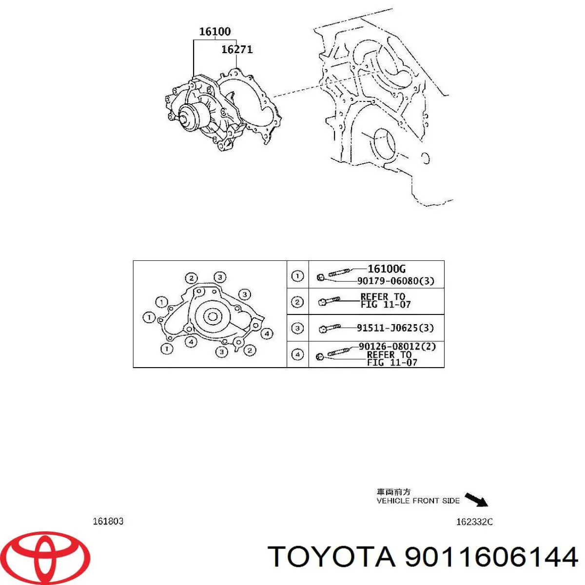  9011606144 Toyota