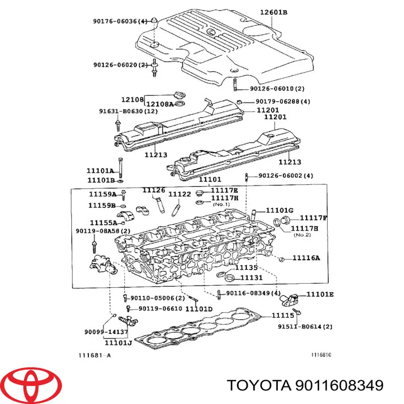  9011608349 Toyota