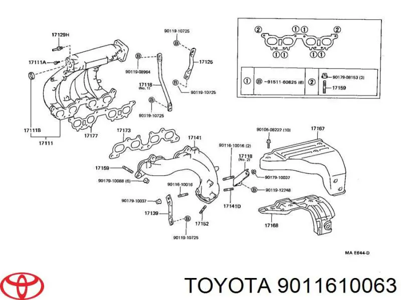  9011610063000 Daihatsu