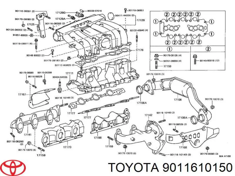 9011610150 Toyota 