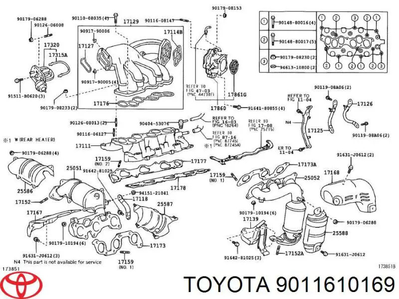  Toyota 9011610169 цена, от 8.87 USD