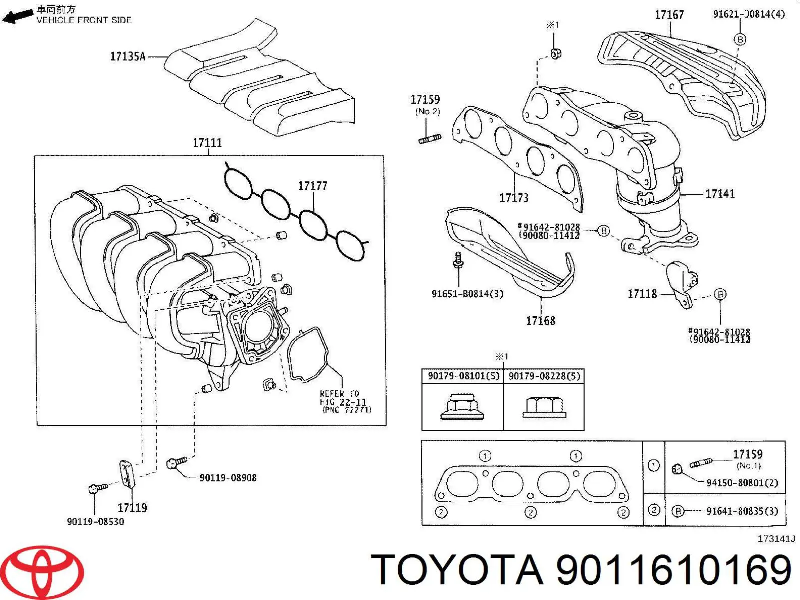 9011610169 Toyota 