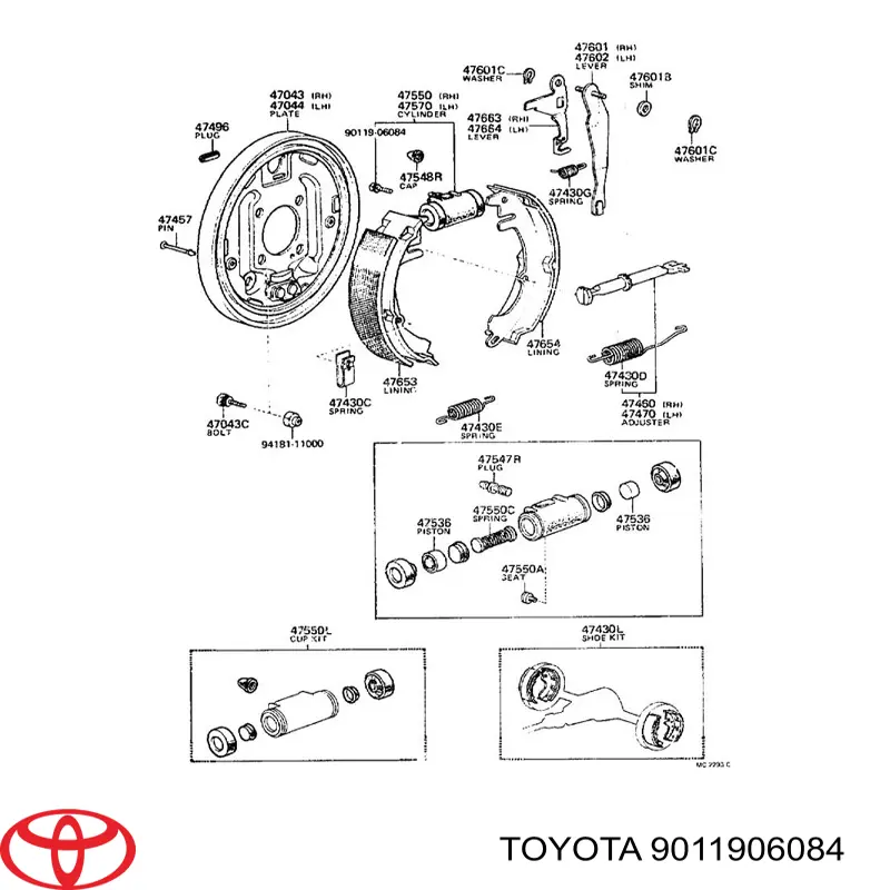 9011906084 Toyota 