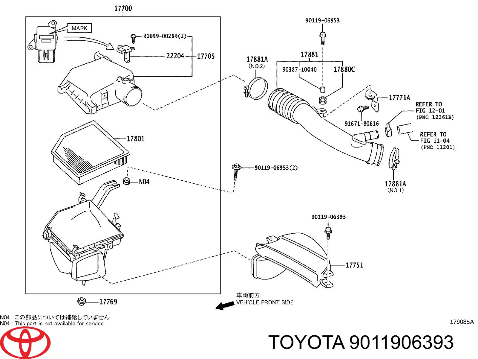 Купить 9011906393 Toyota 