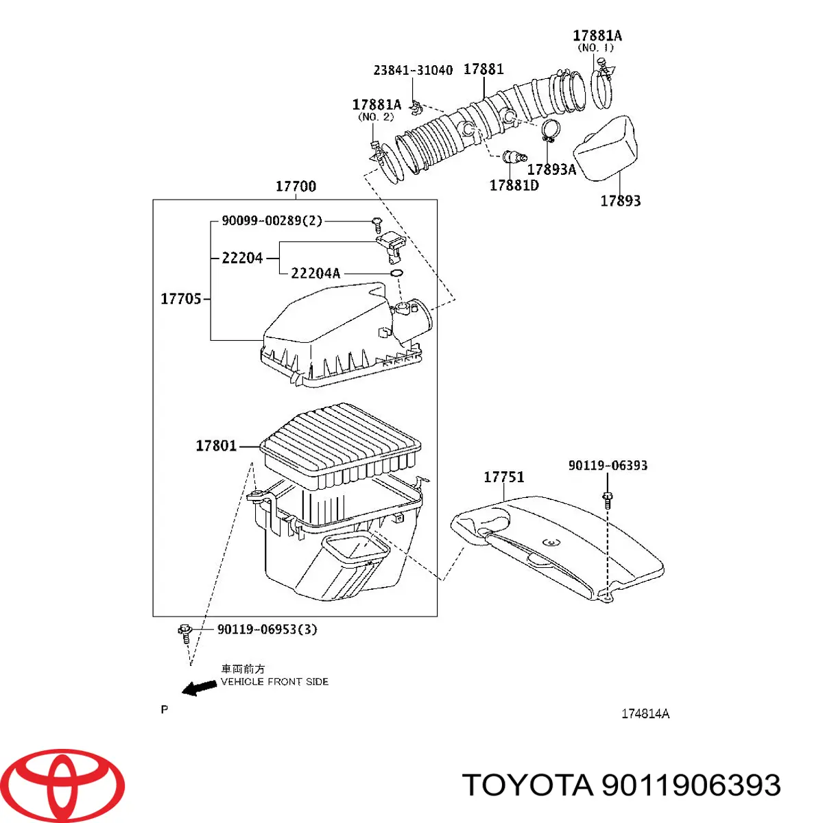  Toyota 9011906393 цена, от 22.26 USD