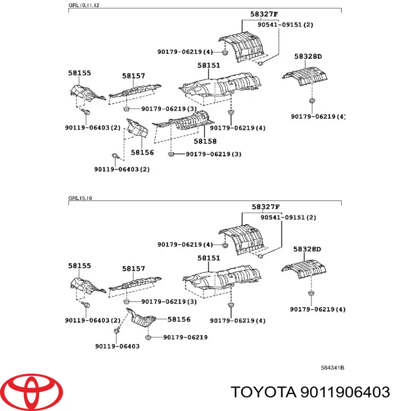  9011906403 Toyota