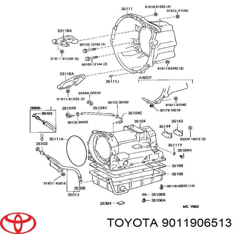  9011906513 Toyota