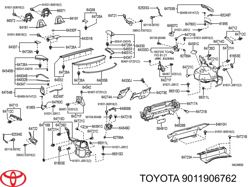  Toyota 9011906762 цена, от 0.92 USD