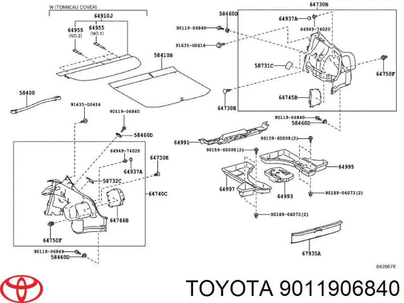  9011906840 Toyota