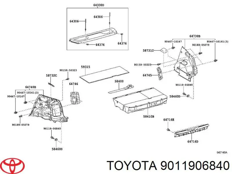  Toyota 9011906840 цена, от 1.83 USD