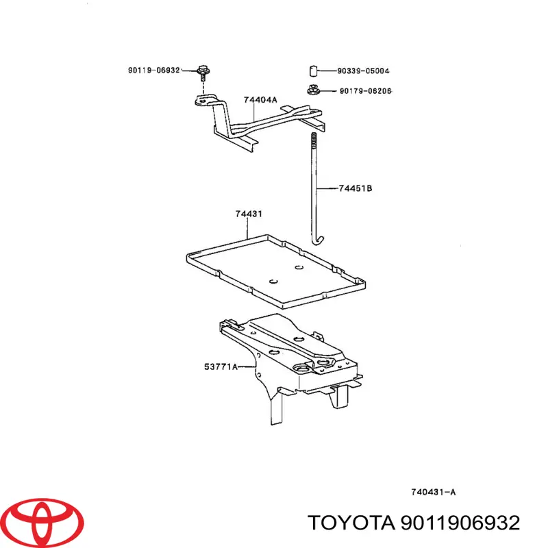 Купить 9011906932 Toyota 