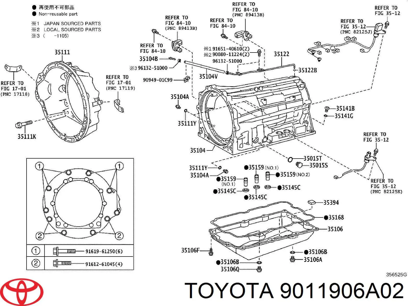  9011906A02 Toyota