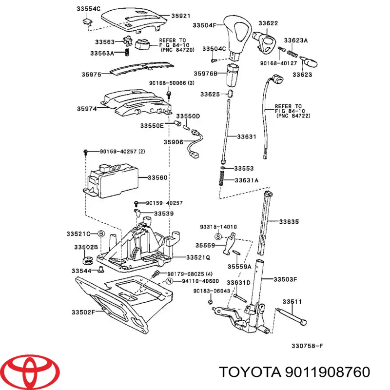 9011908760 Toyota 