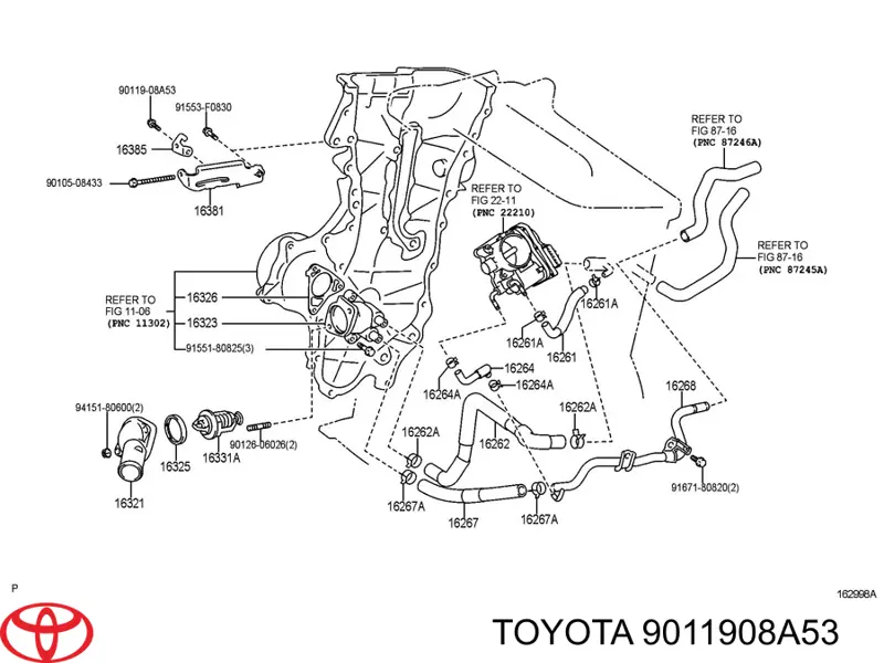  9011908A53 Toyota