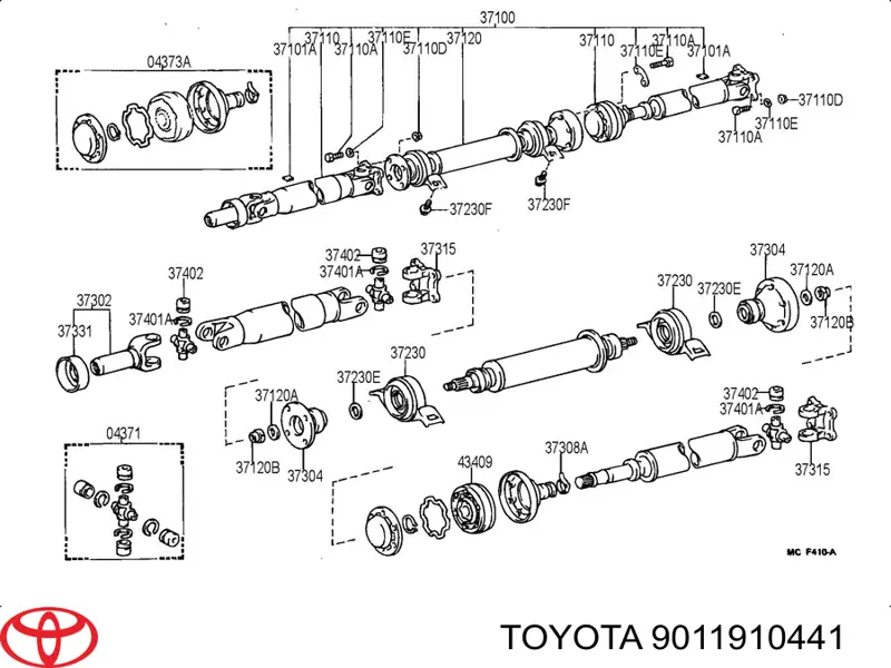  9011910441 Toyota