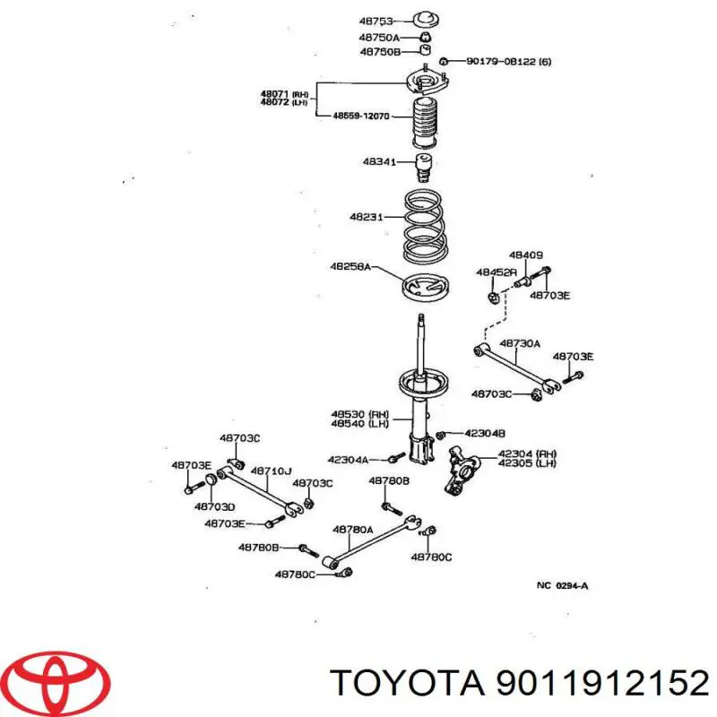  Toyota 9011912152 цена, от 3.94 USD