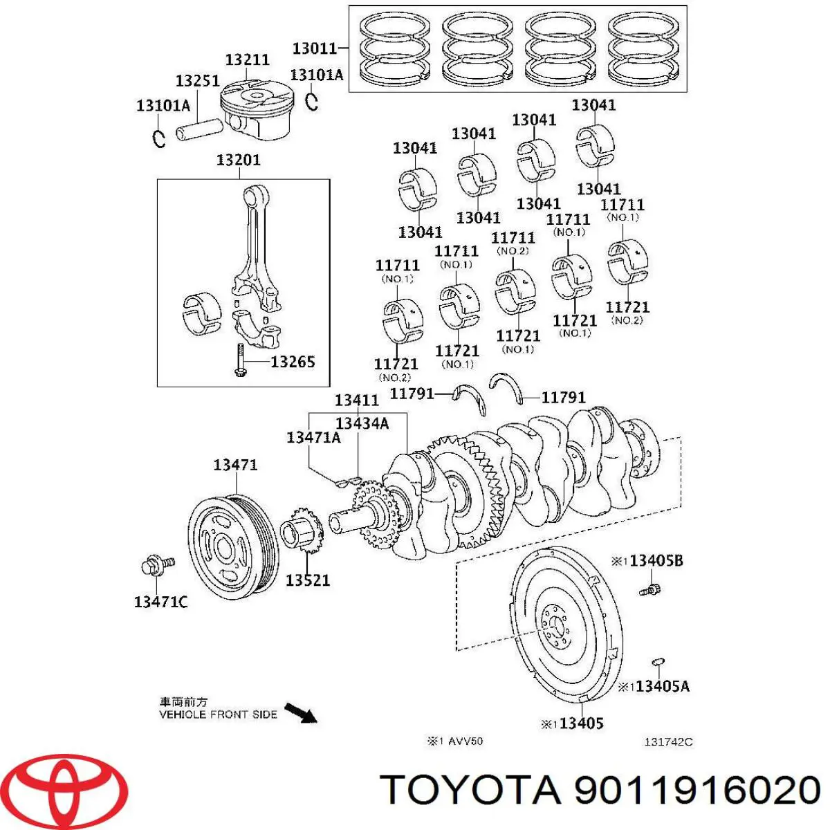  9011916020 Toyota