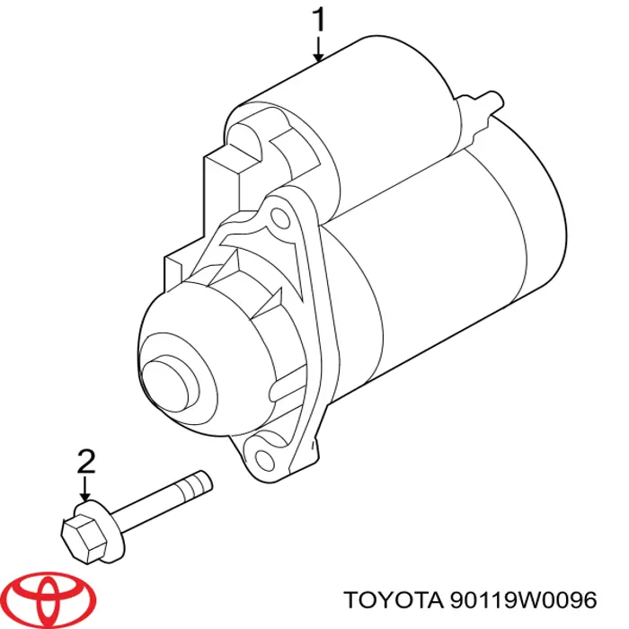  Toyota 90119W0096 цена, от 1.47 USD