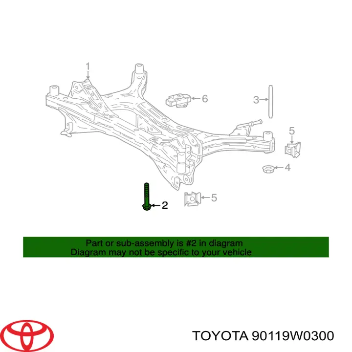  90119W0300 Toyota