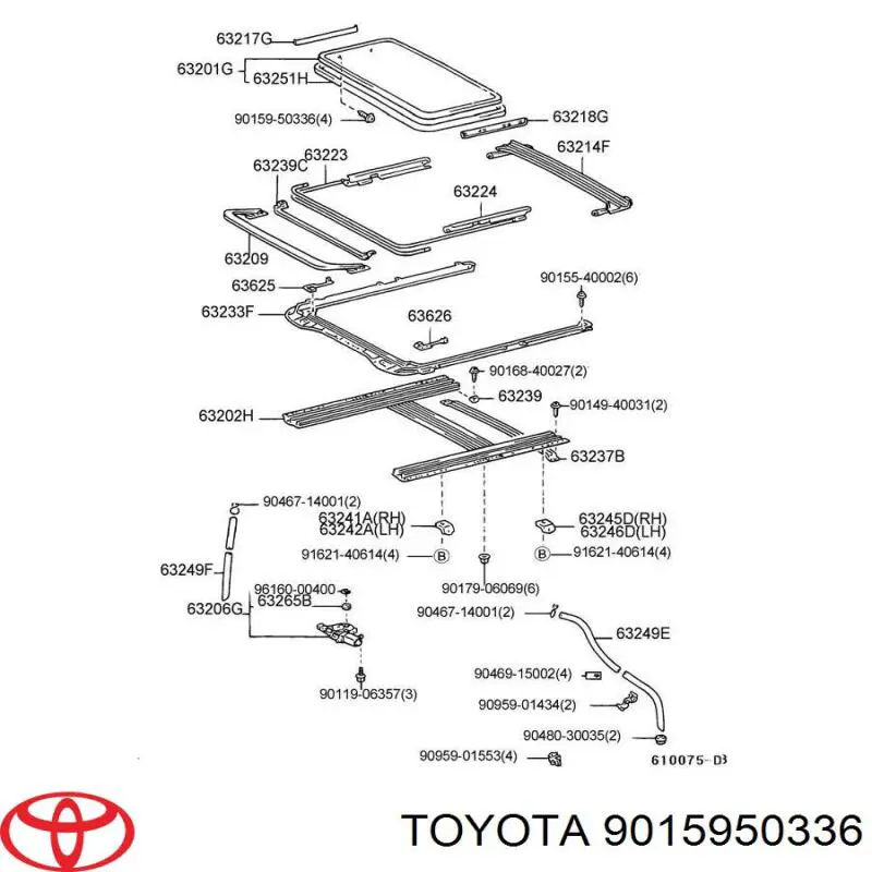  9015950336 Toyota