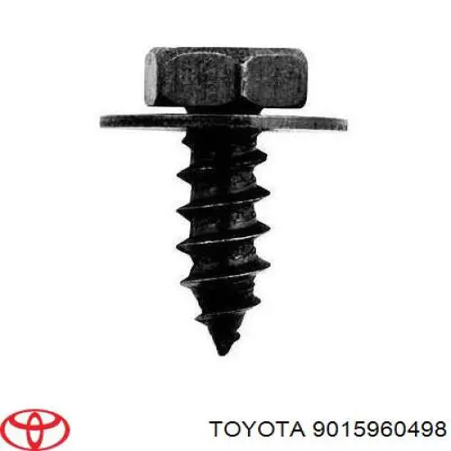 9015960303 Toyota пистон (клип крепления подкрылка переднего крыла)
