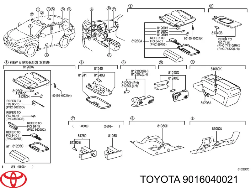  9016040021 Toyota