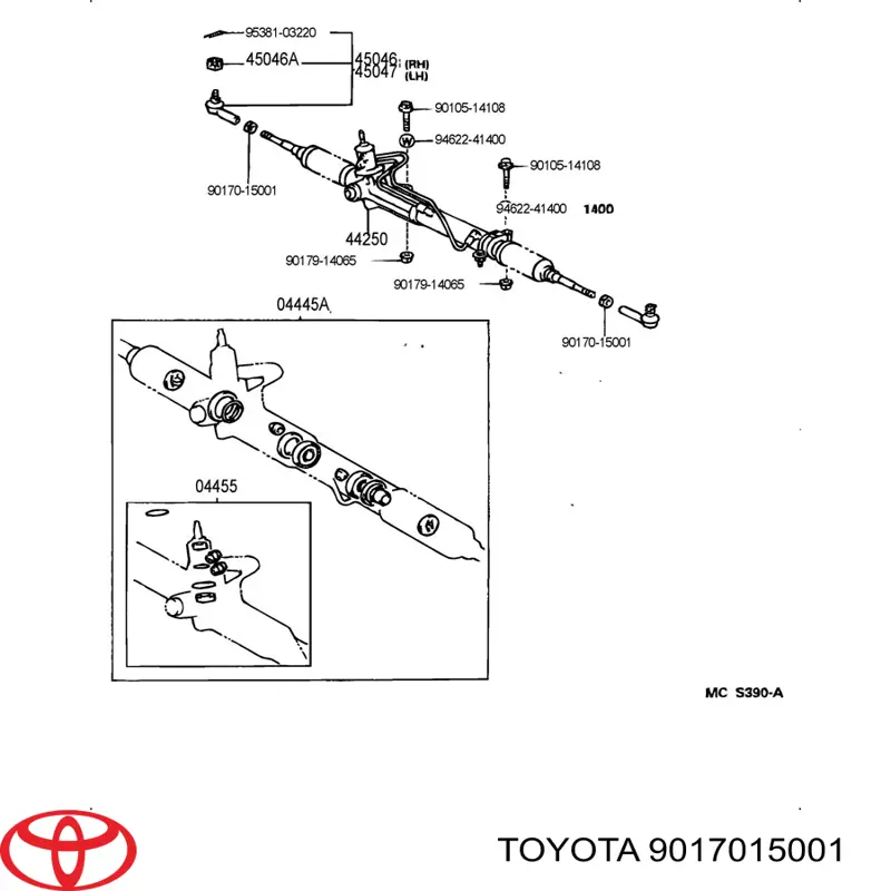  9017015001 Toyota