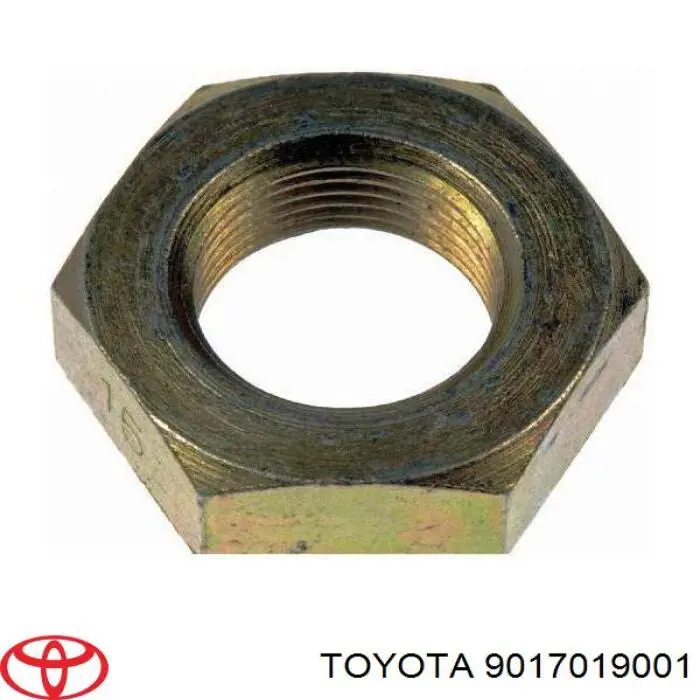 Купить 9017019001 Toyota Гайка передней ступицы