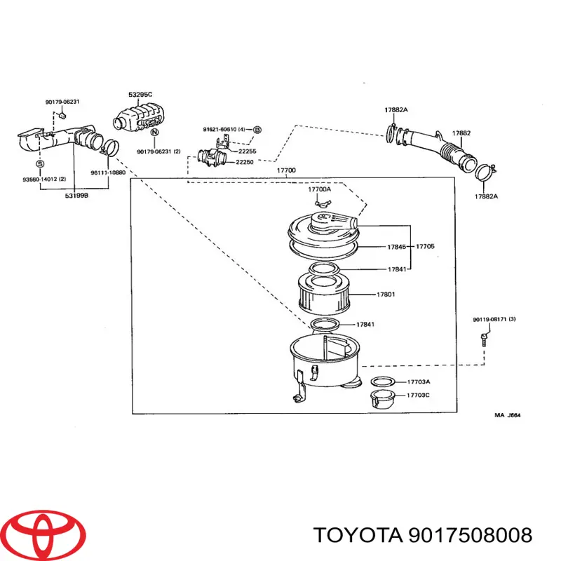  9017508008 Toyota