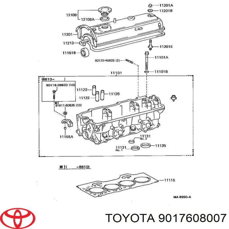  9017608007 Toyota