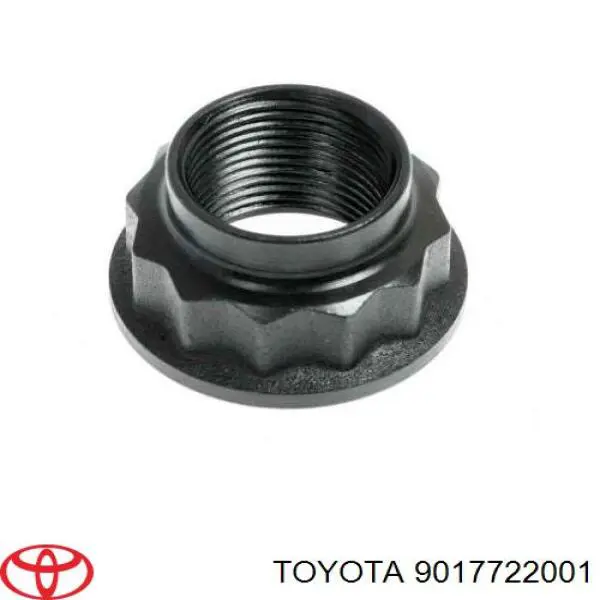 Гайка передней ступицы 9017722001 Toyota