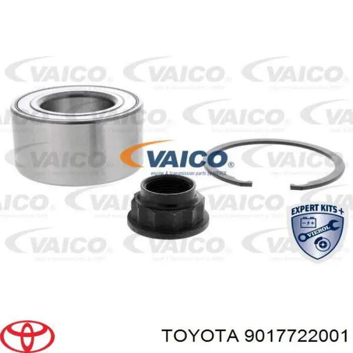 Гайка ступицы передней Toyota 9017722001