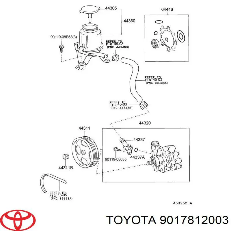  9017812003 Toyota