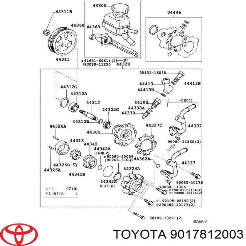  Toyota 9017812003 цена, от 5.12 USD