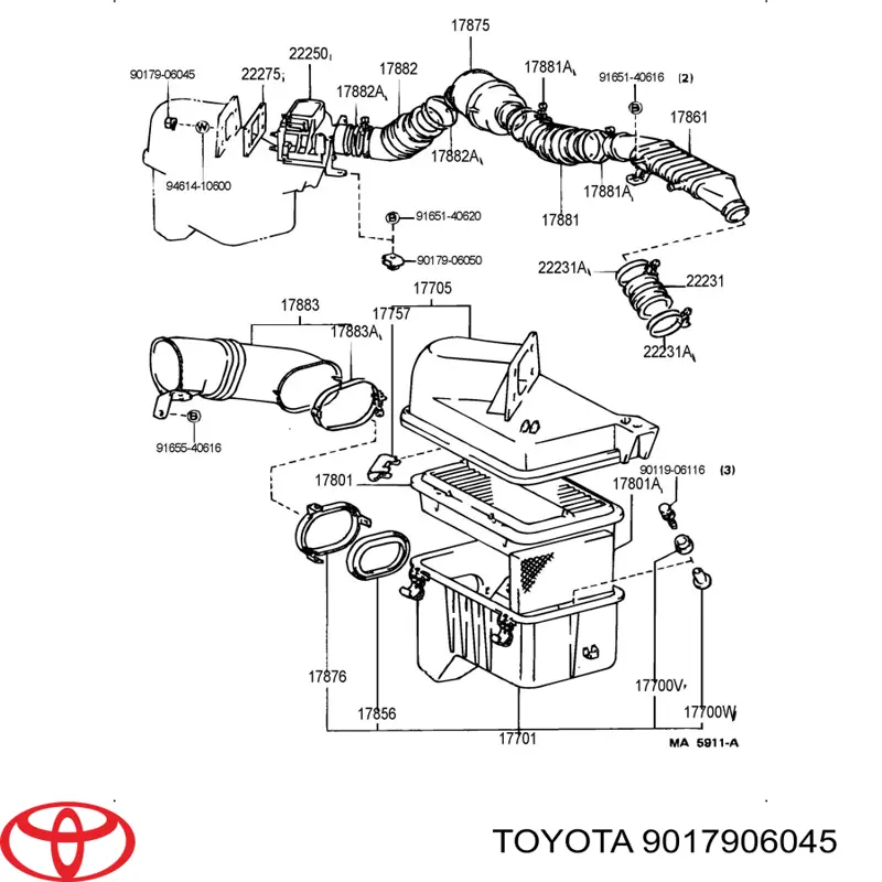  9017906045 Toyota