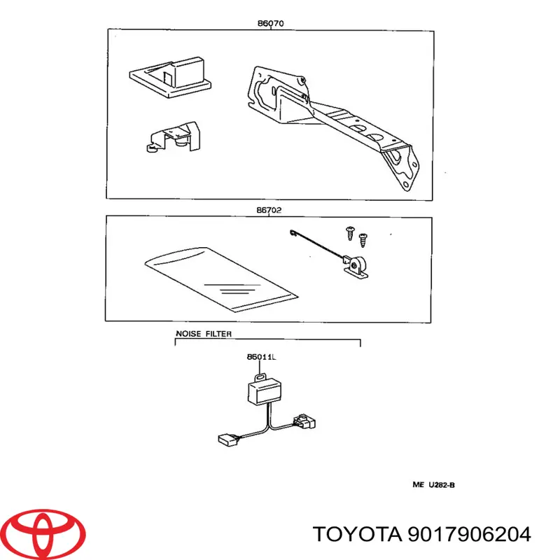 9017906204 Toyota 