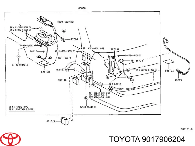  Toyota 9017906204 цена, от 1.21 USD