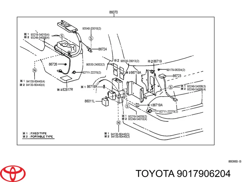 Купить 9017906204 Toyota 