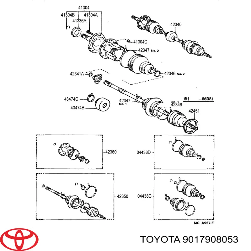 Купить 9017908053 Toyota 