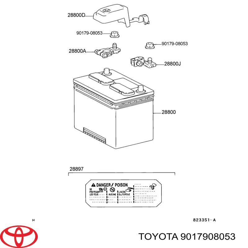  Toyota 9017908053 цена, от 1.62 USD