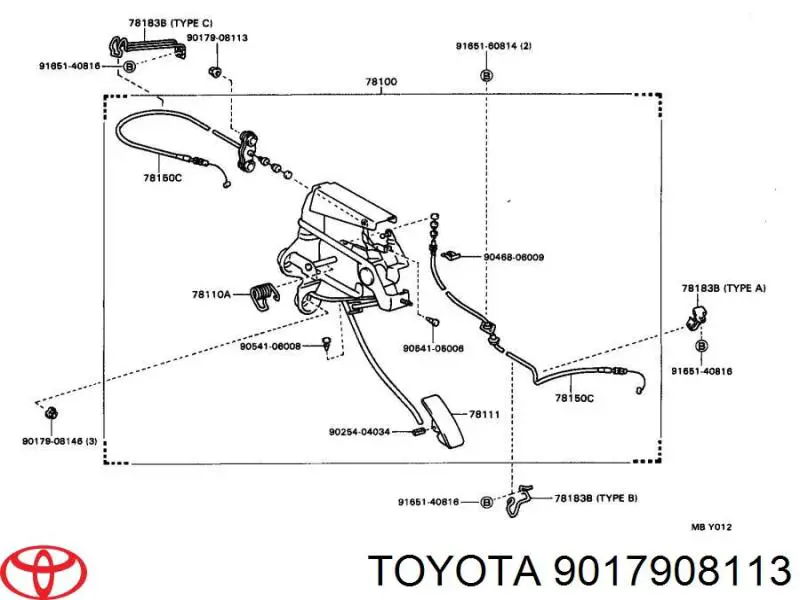  Toyota 9017908113 цена, от 1.02 USD