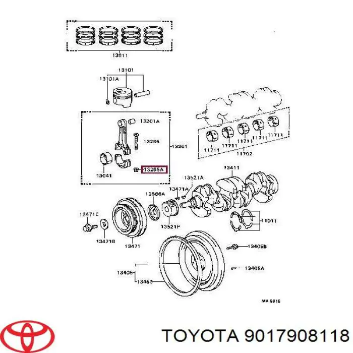 9017908118 Toyota 