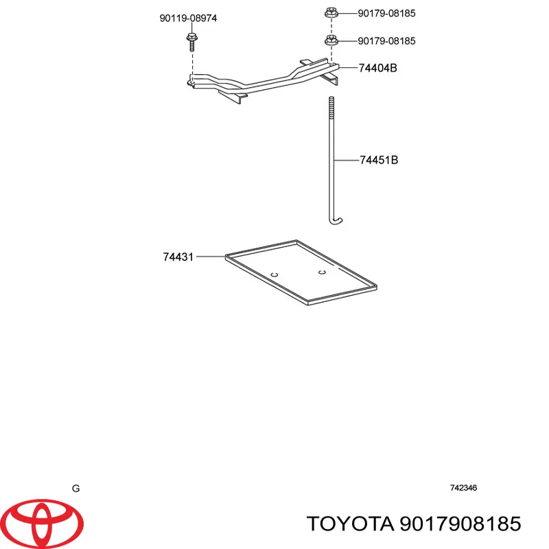 9017908185 Toyota 