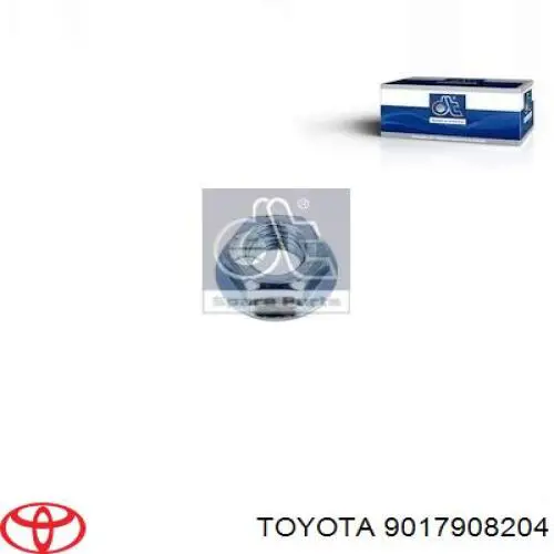 9017908204 Toyota гайка выпускного коллектора